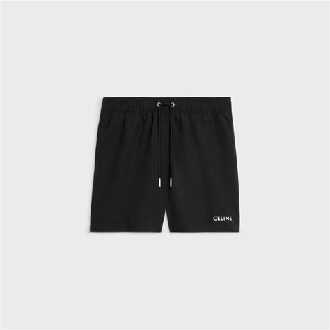 celine swim trunks|CELINE SWIM SHORTS IN NYLON .